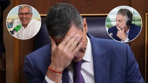 Alsina se enzarza con Toni Bolaño a cuenta del PP: "Estamos hablando de la crisis del PSOE y ahora resulta que Feijóo tiene un problema" Alsina se enzarza con Toni Bolaño a cuenta del PP: "Estamos hablando de la crisis del PSOE y ahora resulta que Feijóo tiene un problema"