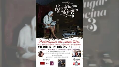 Cartel de la presentaci&oacute;n de "En un lugar de la cocina 3"