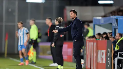 Xabi: "El objetivo está cumplido, pero hay que ser más maduros" Xabi: "El objetivo está cumplido, pero hay que ser más maduros"