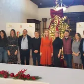 Nati Algado y corporación desayuno navidad 2025 Nati Algado y corporación desayuno navidad 2025