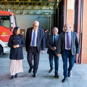 Presidente del SCIS visita parque de bomberos de Manzanares Presidente del SCIS visita parque de bomberos de Manzanares