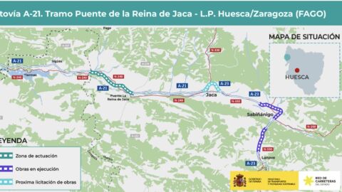 Adjudicada la modificación del proyecto de la A-21 Puente La Reina-Fago