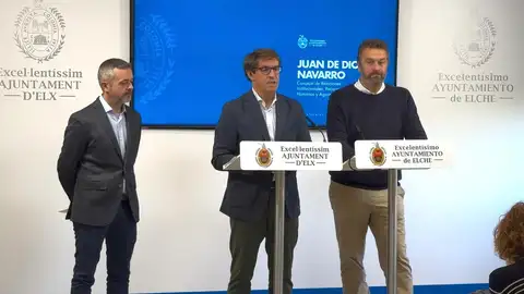 Rueda de prensa sobre los asuntos abordados por la Junta de Gobierno Local de Elche. Rueda de prensa sobre los asuntos abordados por la Junta de Gobierno Local de Elche.