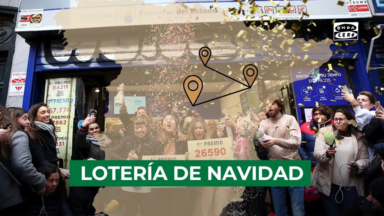 Dónde ha caído el Tercer Premio de la Lotería de Navidad 2025 Dónde ha caído el Tercer Premio de la Lotería de Navidad 2025
