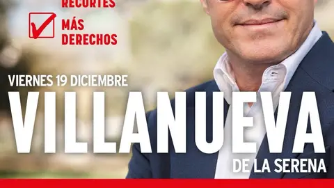 PP, Vox y Unidas por Extremadura cerrarán la campaña del 21D en Badajoz, el PSOE lo hará en Villanueva de la Serena PP, Vox y Unidas por Extremadura cerrarán la campaña del 21D en Badajoz, el PSOE lo hará en Villanueva de la Serena