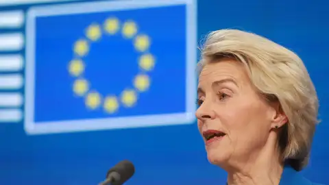 La presidente de la Comisión Europea, Úrsula Von der Leyen La presidente de la Comisión Europea, Úrsula Von der Leyen
