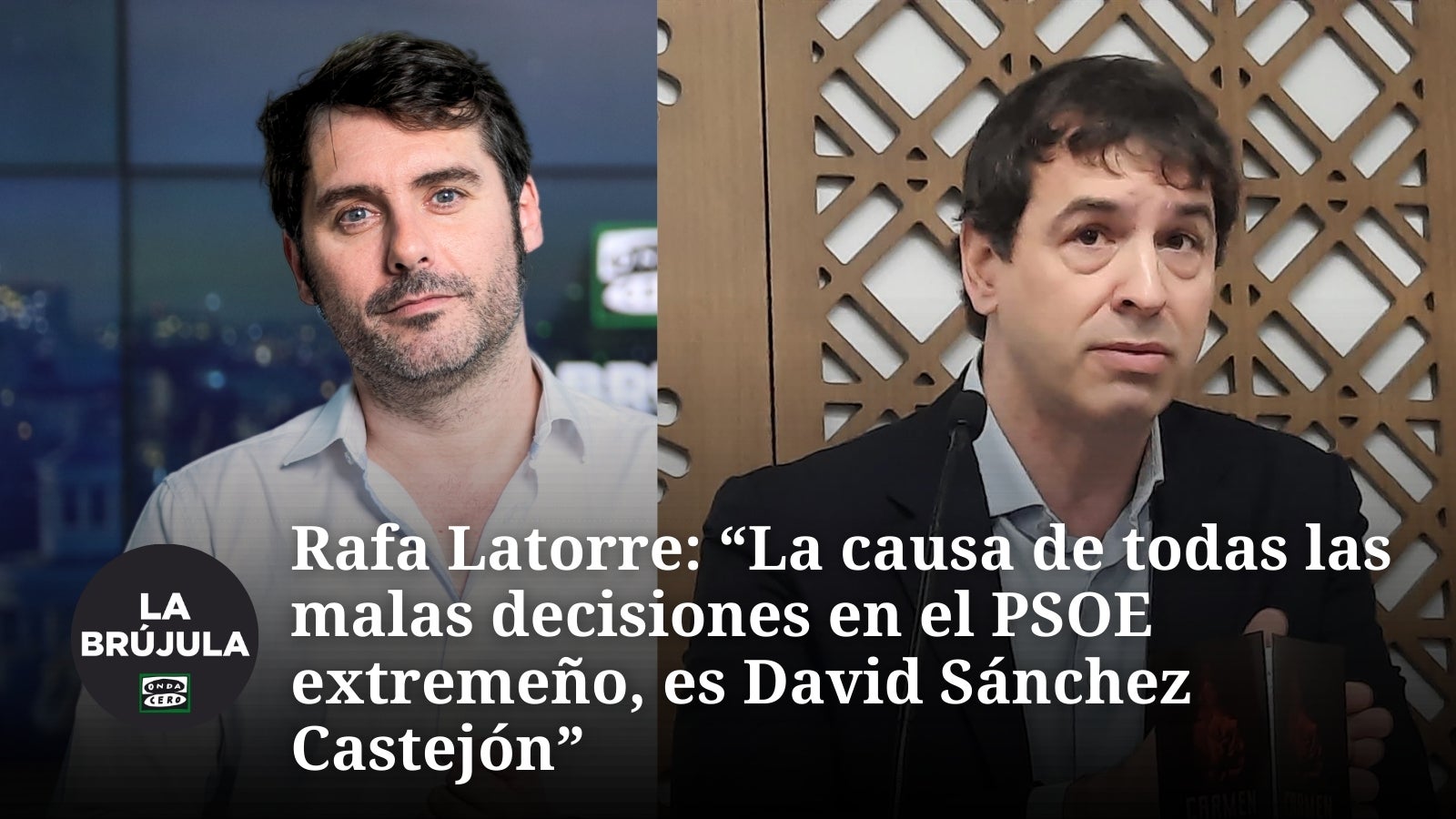 Latorre, sobre el fracaso del PSOE en Extremadura: "La causa de todas las malas decisiones es David Sánchez Pérez-Castejón" Latorre, sobre el fracaso del PSOE en Extremadura: "La causa de todas las malas decisiones es David Sánchez Pérez-Castejón"