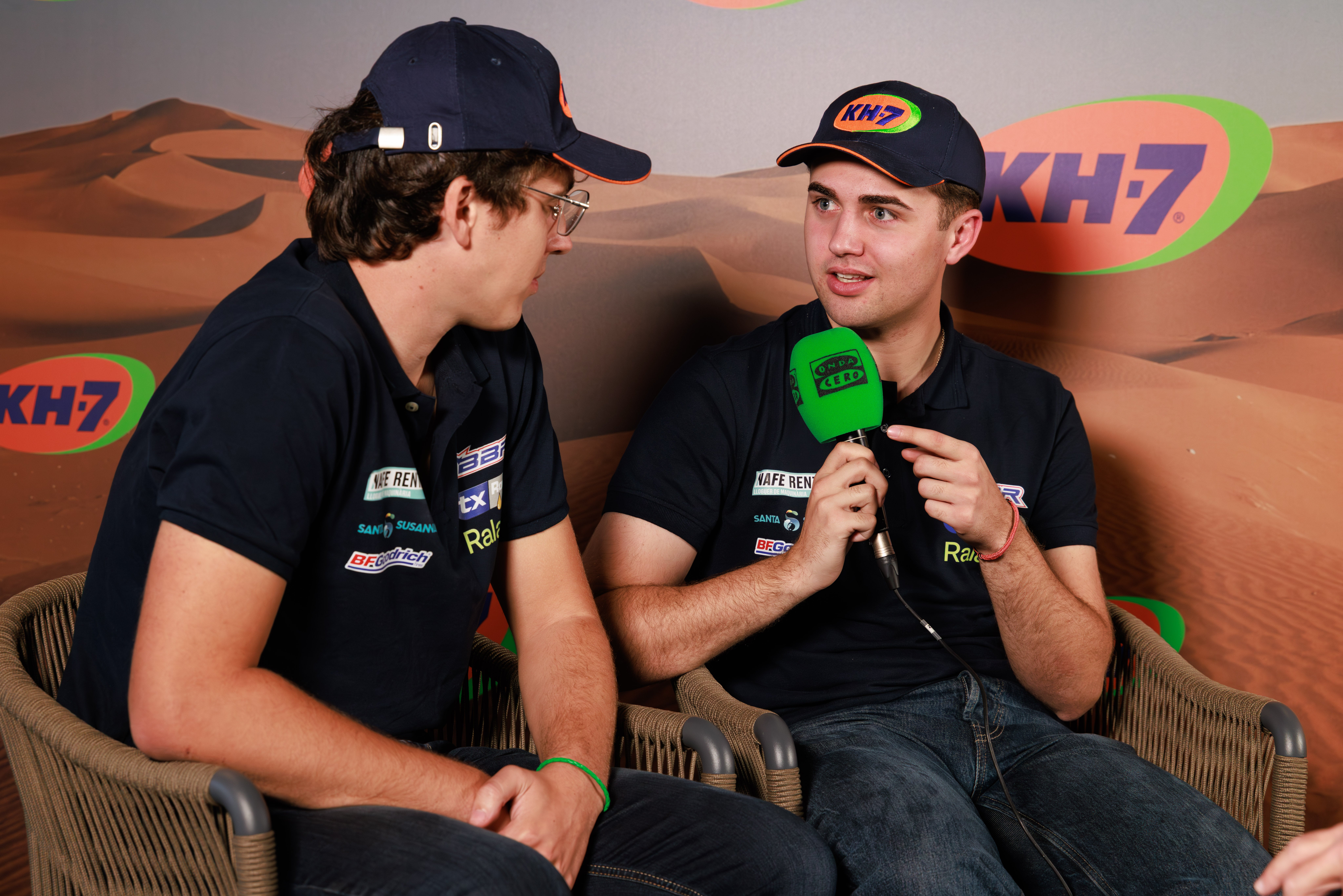 Pau Navarro y Jan Rosa, juventud en el Dakar Pau Navarro y Jan Rosa, juventud en el Dakar