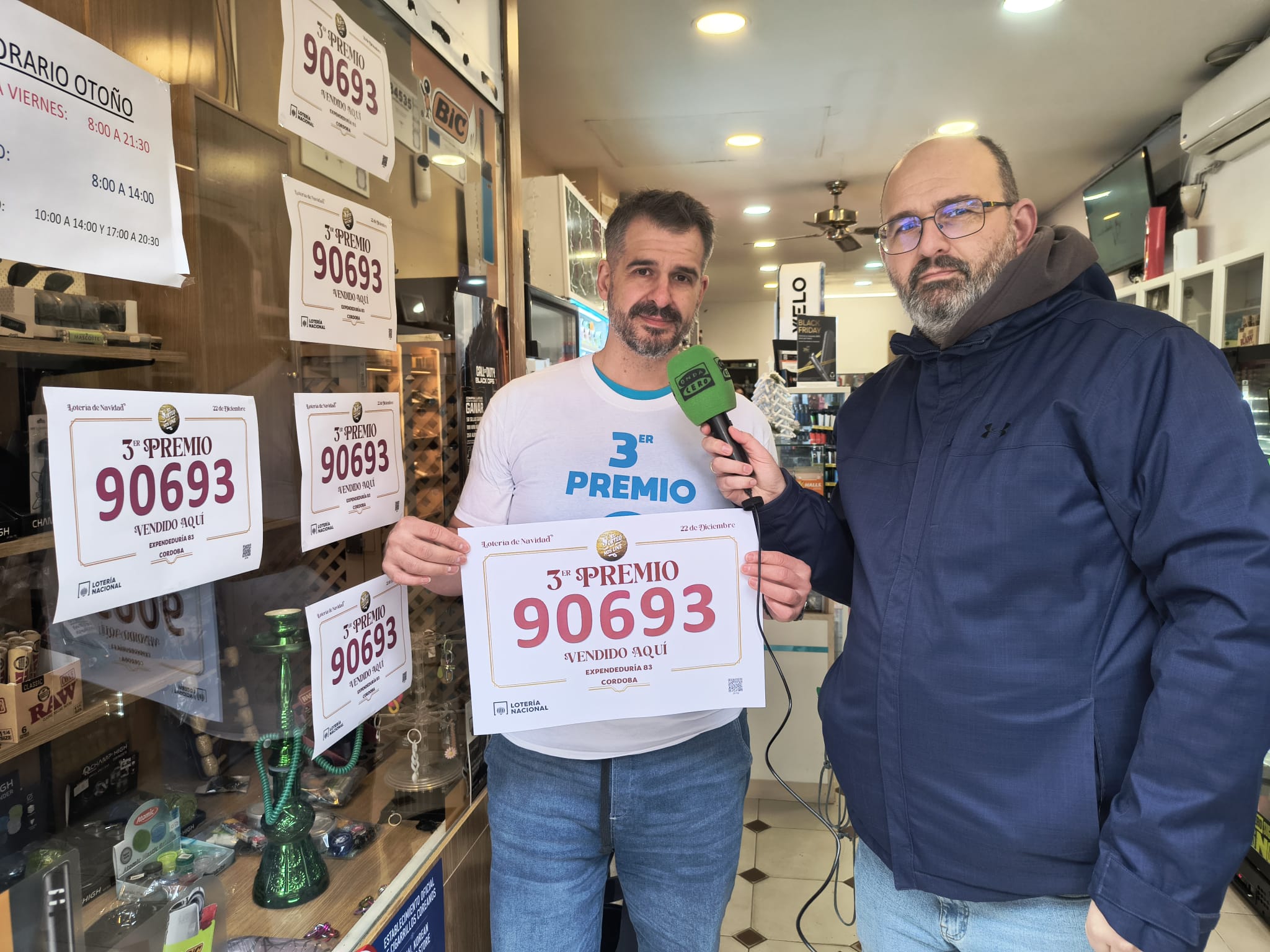 El tercer premio vendido en Córdoba capital El tercer premio vendido en Córdoba capital