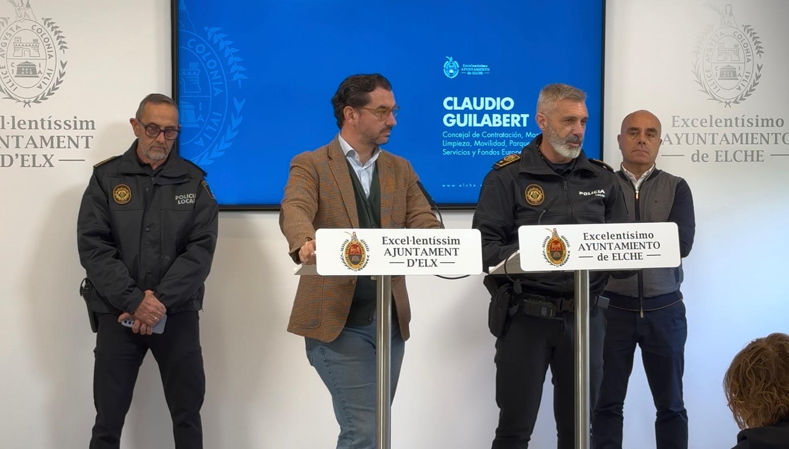 Elche despliega dispositivos especiales de limpieza, movilidad y seguridad en Navidad Elche despliega dispositivos especiales de limpieza, movilidad y seguridad en Navidad