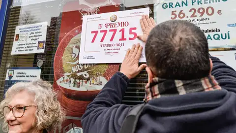 Guadalajara y Brihuega reparten 72.000 euros de un quinto premio de la Lotería de Navidad Guadalajara y Brihuega reparten 72.000 euros de un quinto premio de la Lotería de Navidad