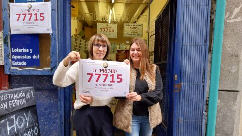 Dos series de un quinto premio, vendidas en Pamplona