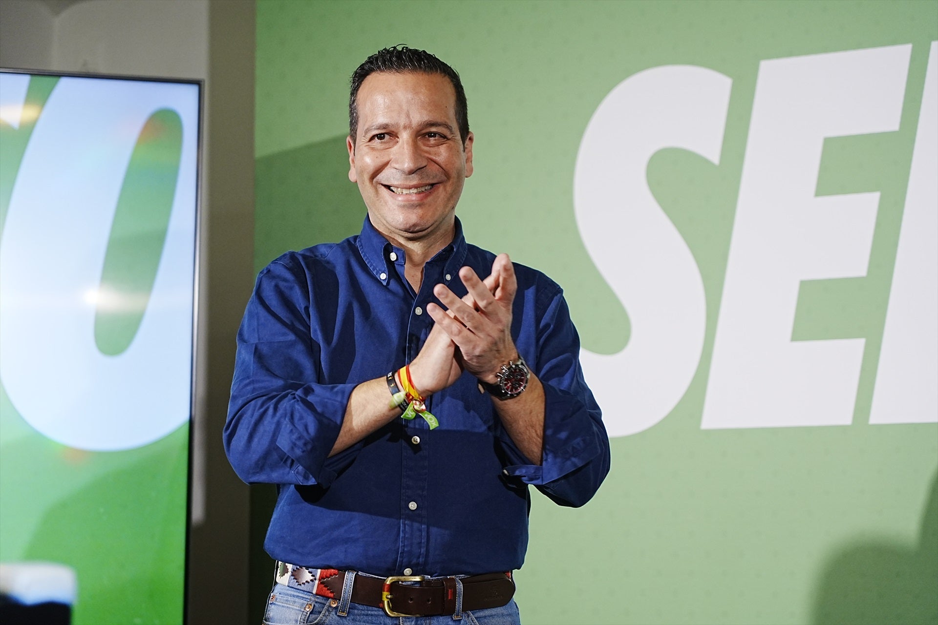 El candidato de Vox a la presidencia de Extremadura, Óscar Fernández Calle El candidato de Vox a la presidencia de Extremadura, Óscar Fernández Calle