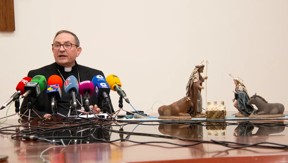 Abilio Martínez durante la rueda de prensa Abilio Martínez durante la rueda de prensa