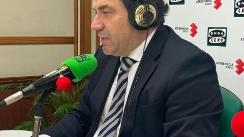 Miguel &Aacute;ngel Valverde durante la entrevista en Onda Cero