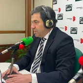 Miguel Ángel Valverde durante la entrevista en Onda Cero Miguel Ángel Valverde durante la entrevista en Onda Cero