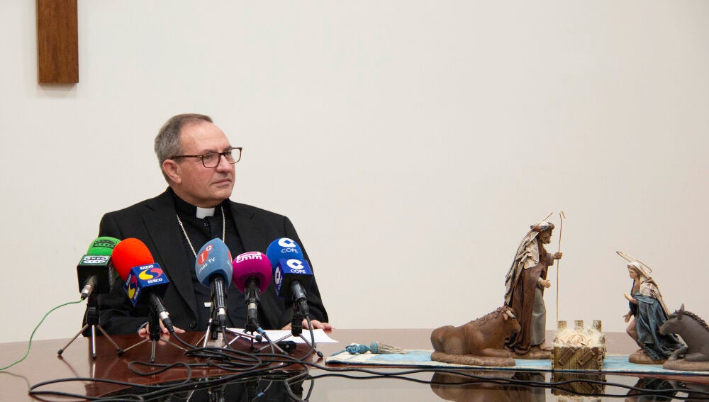 Abilio Martínez durante la rueda de prensa