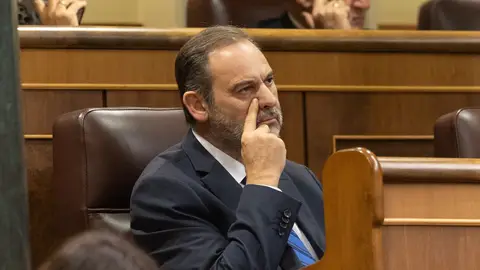 El ex ministro José Luis Ábalos durante una sesión plenaria en el Congreso de los Diputados El ex ministro José Luis Ábalos durante una sesión plenaria en el Congreso de los Diputados