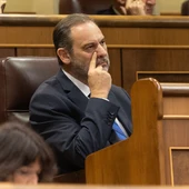 El ex ministro José Luis Ábalos durante una sesión plenaria en el Congreso de los Diputados El ex ministro José Luis Ábalos durante una sesión plenaria en el Congreso de los Diputados