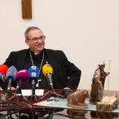 Abilio Martínez durante la rueda de prensa