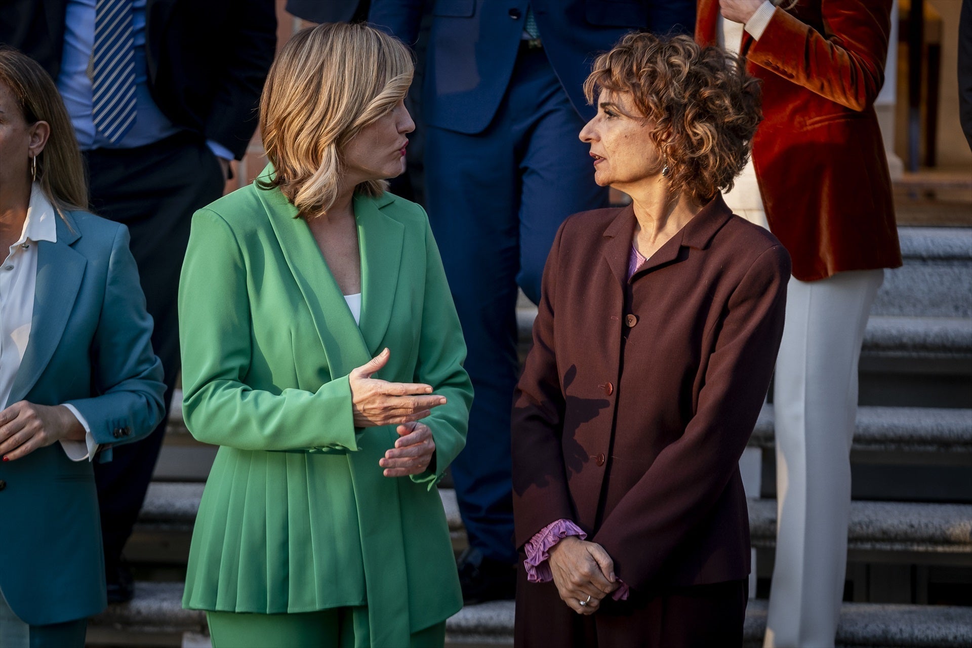 Pilar Alegría y María Jesús Montero en una foto de archivo Pilar Alegría y María Jesús Montero en una foto de archivo