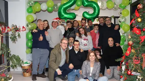 O Delegado territorial visita aos usuarios do centro ocupacional de Verín O Delegado territorial visita aos usuarios do centro ocupacional de Verín