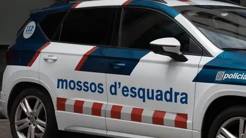 Imagen de archivo de un coche de los Mossos Imagen de archivo de un coche de los Mossos