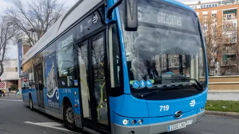 Autobús de EMT, en Madrid Autobús de EMT, en Madrid