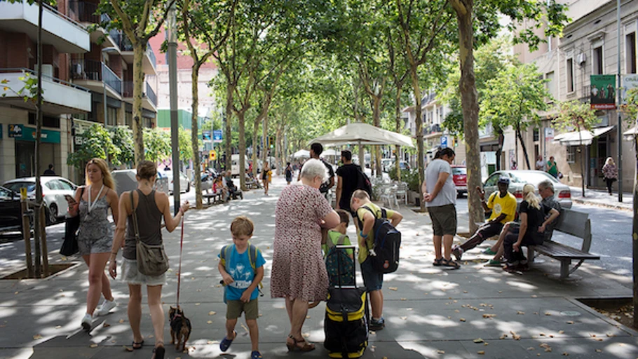 La Rambla del Poblenou és un dels llocs més visitats del barir
