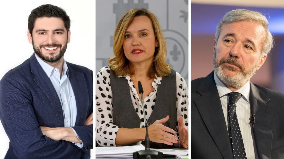 Alejandro Nolasco (Vox), Pilar Alegría (PSOE) y Jorge Azcón (PP), candidatos a la presidencia de Aragón en febrero de 2026 Alejandro Nolasco (Vox), Pilar Alegría (PSOE) y Jorge Azcón (PP), candidatos a la presidencia de Aragón en febrero de 2026