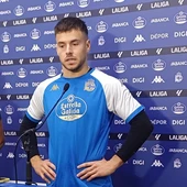 Álvaro Fernández debutó en el partido del Deportivo contra el Cádiz Álvaro Fernández debutó en el partido del Deportivo contra el Cádiz