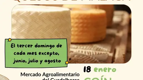 Enero sabe mejor en el Mercado de Quesos de Málaga Enero sabe mejor en el Mercado de Quesos de Málaga