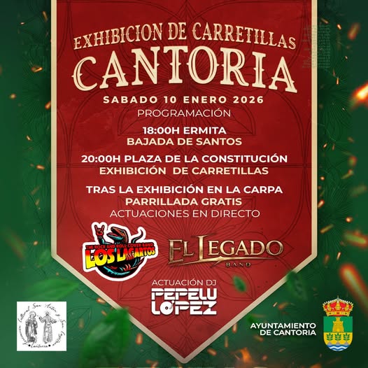 Pólvora y polvorilla 'Sanantonera' en Cantoria Pólvora y polvorilla 'Sanantonera' en Cantoria