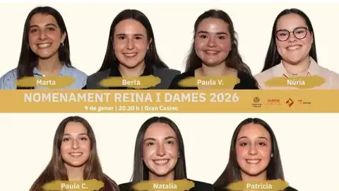 La Junta de Fiestas ha dado a conocer el nombre de las jóvenes, de entre las que se elegirá a la nueva Reina de las Fiestas. La Junta de Fiestas ha dado a conocer el nombre de las jóvenes, de entre las que se elegirá a la nueva Reina de las Fiestas.