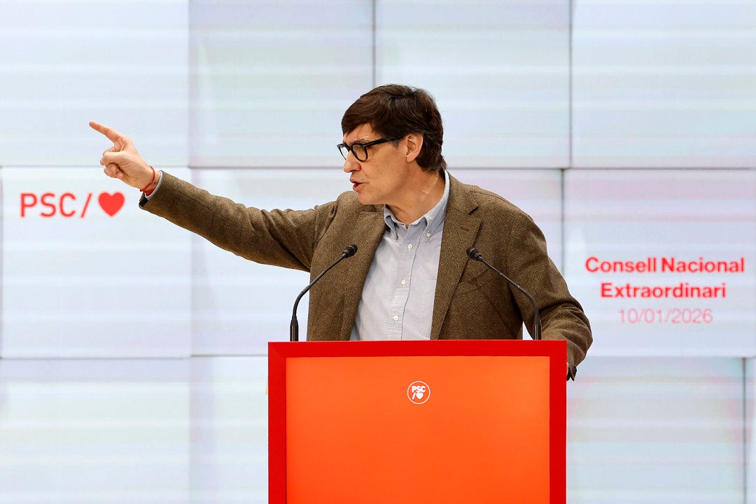 El presidente de la Generalitat de Cataluña, Salvador Illa El presidente de la Generalitat de Cataluña, Salvador Illa