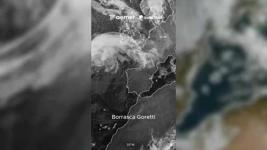 Las llamativas imágenes de la borrasca Goretti a su paso por España Las llamativas imágenes de la borrasca Goretti a su paso por España