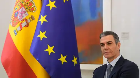 El presidente del Gobierno, Pedro Sánchez, el pasado jueves en la Moncloa. El presidente del Gobierno, Pedro Sánchez, el pasado jueves en la Moncloa.