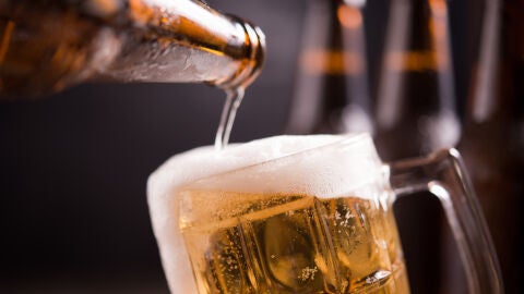 Una jarra de cerveza