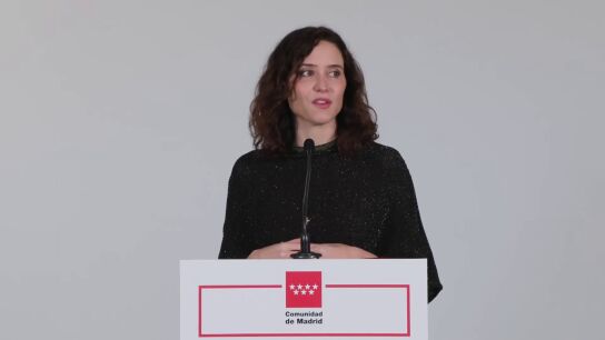 Ayuso pone en duda poder mantener los servicios p&uacute;blicos y denuncia que quieren "ahogar a Madrid": "El sue&ntilde;o h&uacute;medo de los independentistas"