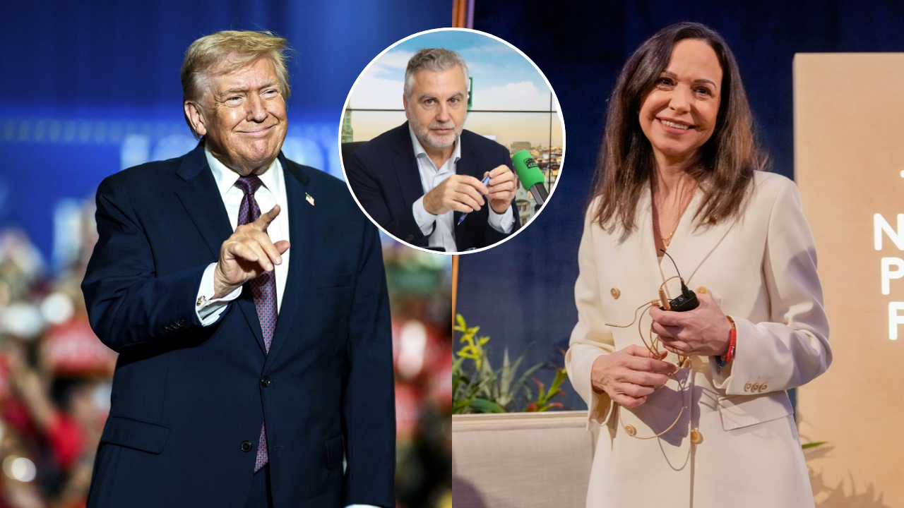 Alsina explica por qué Trump dio "el perfil más bajo posible" a su reunión con Corina Machado a pesar de considerarla una "persona wonderful" Alsina explica por qué Trump dio "el perfil más bajo posible" a su reunión con Corina Machado a pesar de considerarla una "persona wonderful"