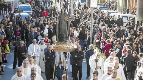 Procesi&oacute;n de Sant Antoni en Menorca.