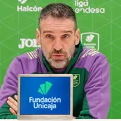 Ibon Navarro, entrenador de Unicaja Ibon Navarro, entrenador de Unicaja