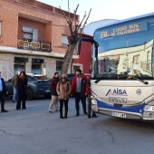 Autobús del programa Astra en Pozuelo