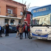 Autobús del programa Astra en Pozuelo Autobús del programa Astra en Pozuelo
