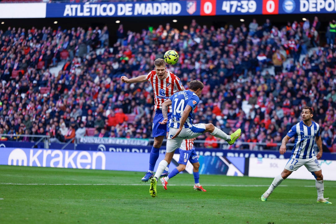 Sorltoh sostiene al Atlético en el Metropolitano Sorltoh sostiene al Atlético en el Metropolitano