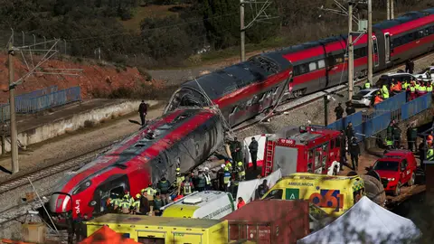 Imagen del Iryo accidentado en Adamuz. Imagen del Iryo accidentado en Adamuz.