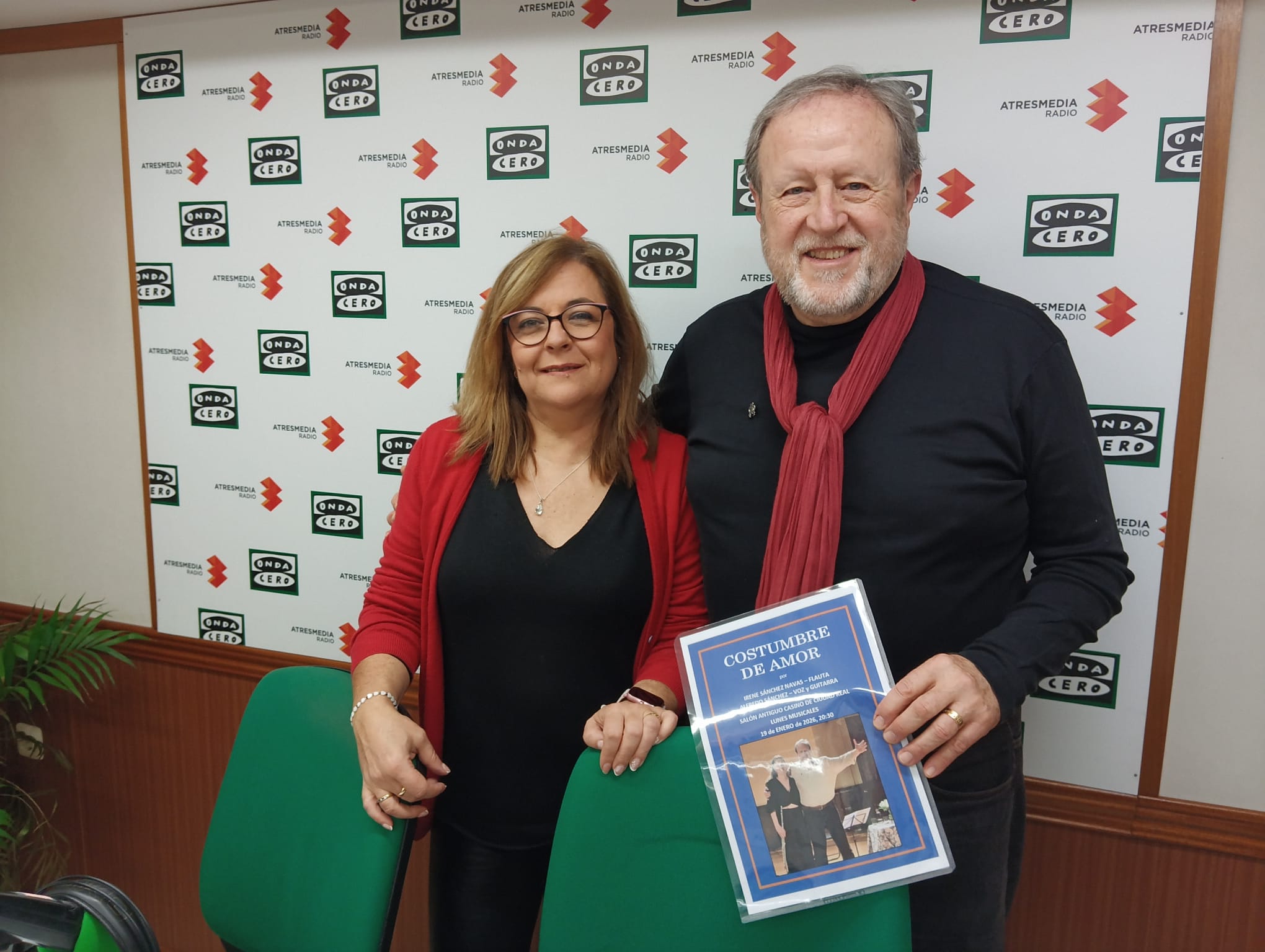 'Costumbre de Amor' emocionará esta noche con Alfredo Sánchez e Irene Sánchez Navas en el Antiguo Casino 'Costumbre de Amor' emocionará esta noche con Alfredo Sánchez e Irene Sánchez Navas en el Antiguo Casino