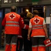 Ambulancias de Cruz Roja Granada participan en la asistencia sanitaria tras el grave accidente ferroviario de Adamuz