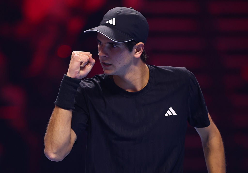 Rafa Jódar durante el Next Gen ATP Finals 2025 Rafa Jódar durante el Next Gen ATP Finals 2025