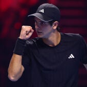 Rafa Jódar durante el Next Gen ATP Finals 2025